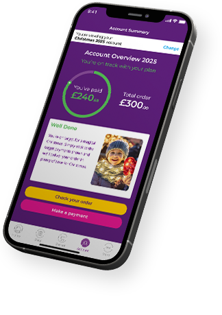 christmas savings app visual